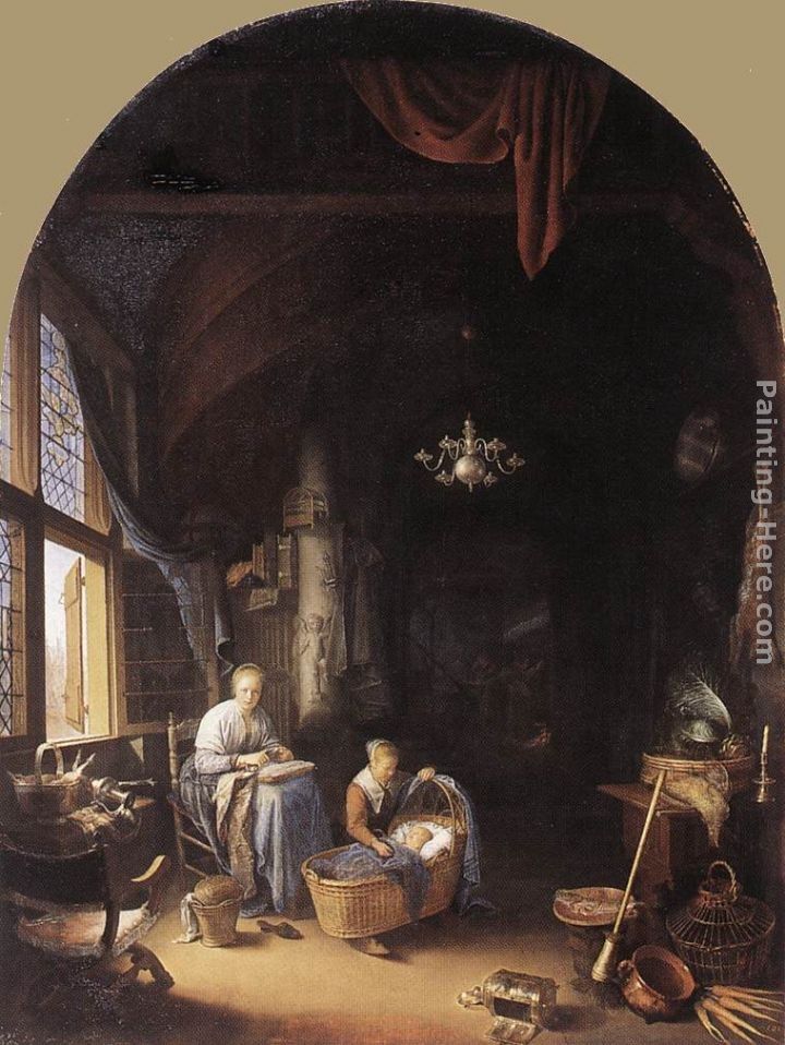 Gerrit Dou Young Mother